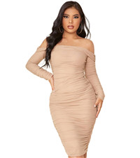Long Sleeve Pencil Dress