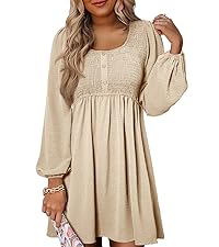 womens somcked dress