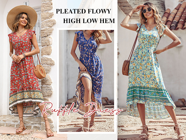 BOHO MAXI DRESS